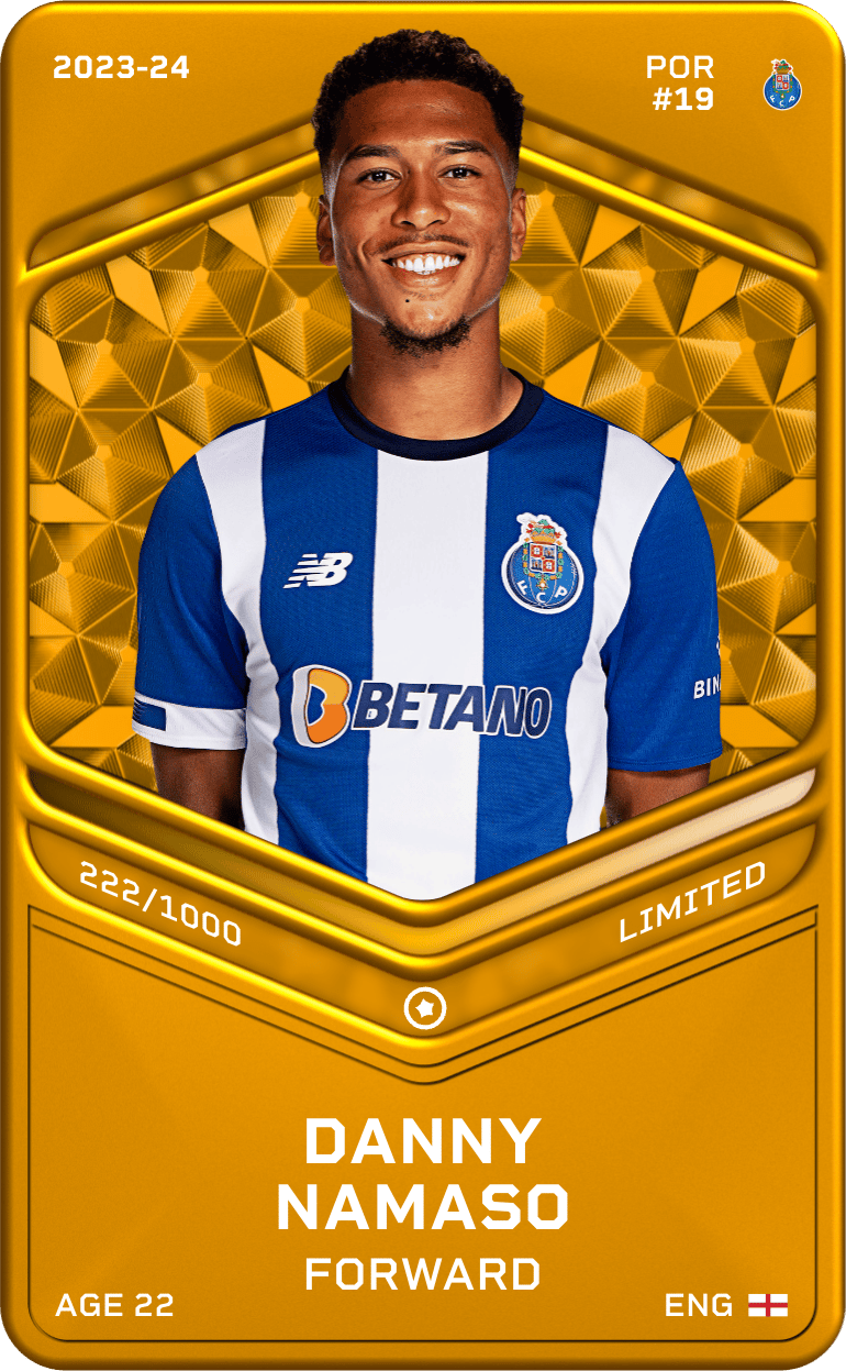 Danny Namaso 2023-24 • Limited 222/1000