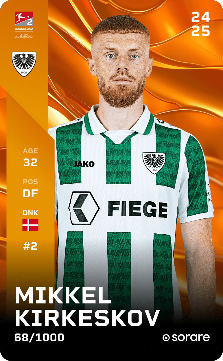 Mikkel Kirkeskov 2024-25 • Limited 68/1000