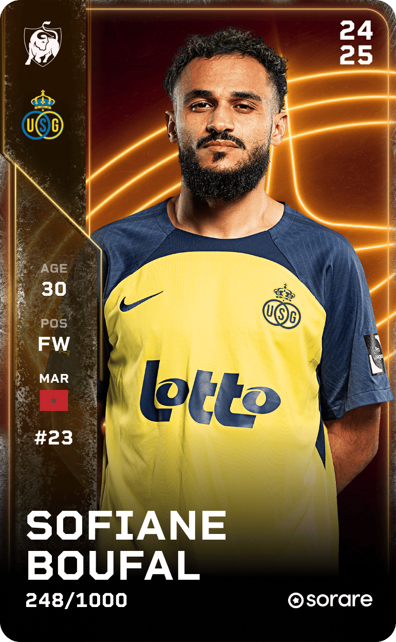 Sofiane Boufal 2024-25 • Limited 248/1000