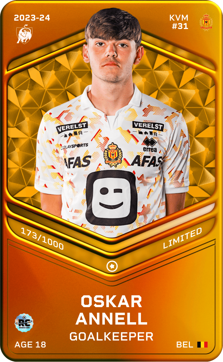 Oskar Annell 2023-24 • Limited 173/1000