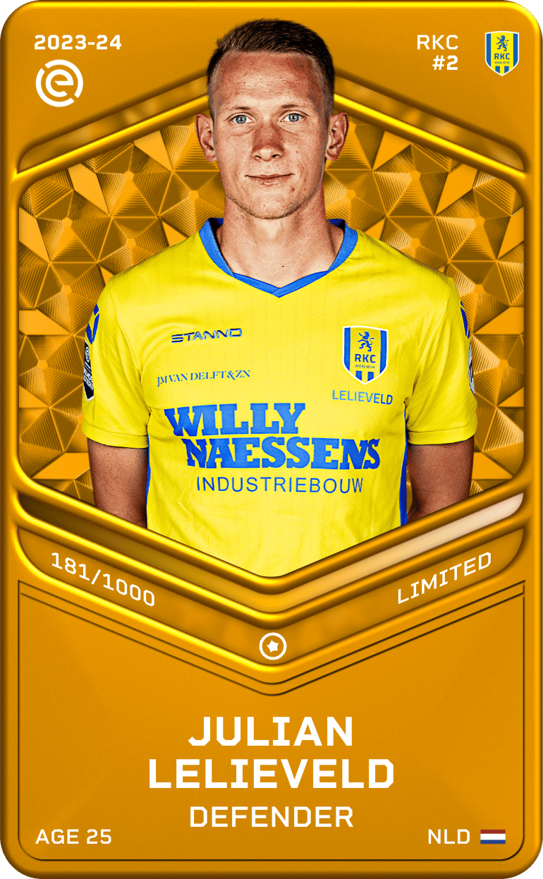 Julian Lelieveld 2023-24 • Limited 181/1000
