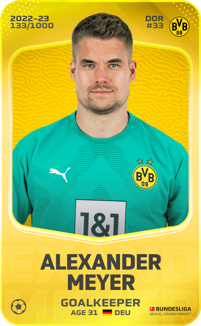Alexander Meyer 2022-23 • Limited 133/1000