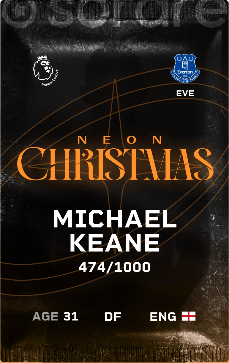 Michael Keane 2024-25 • Limited 474/1000