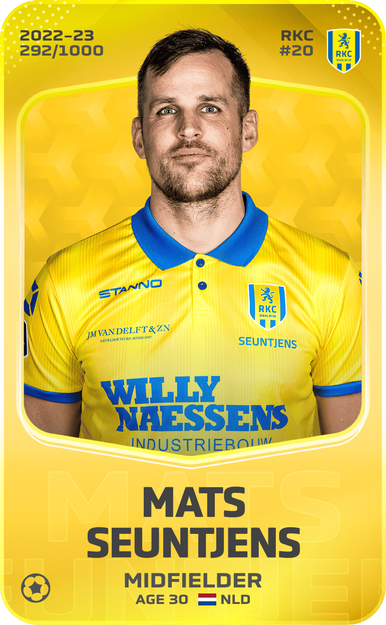 Mats Seuntjens 2022-23 • Limited 292/1000