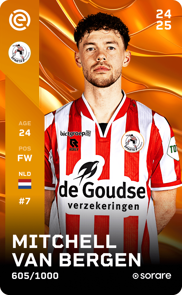 Mitchell van Bergen 2024-25 • Limited 605/1000