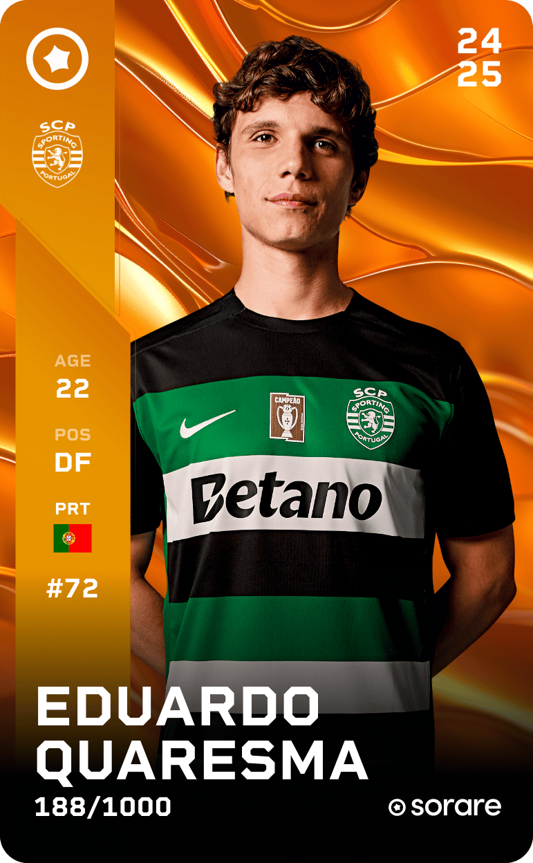 Eduardo Quaresma 2024-25 • Limited 188/1000