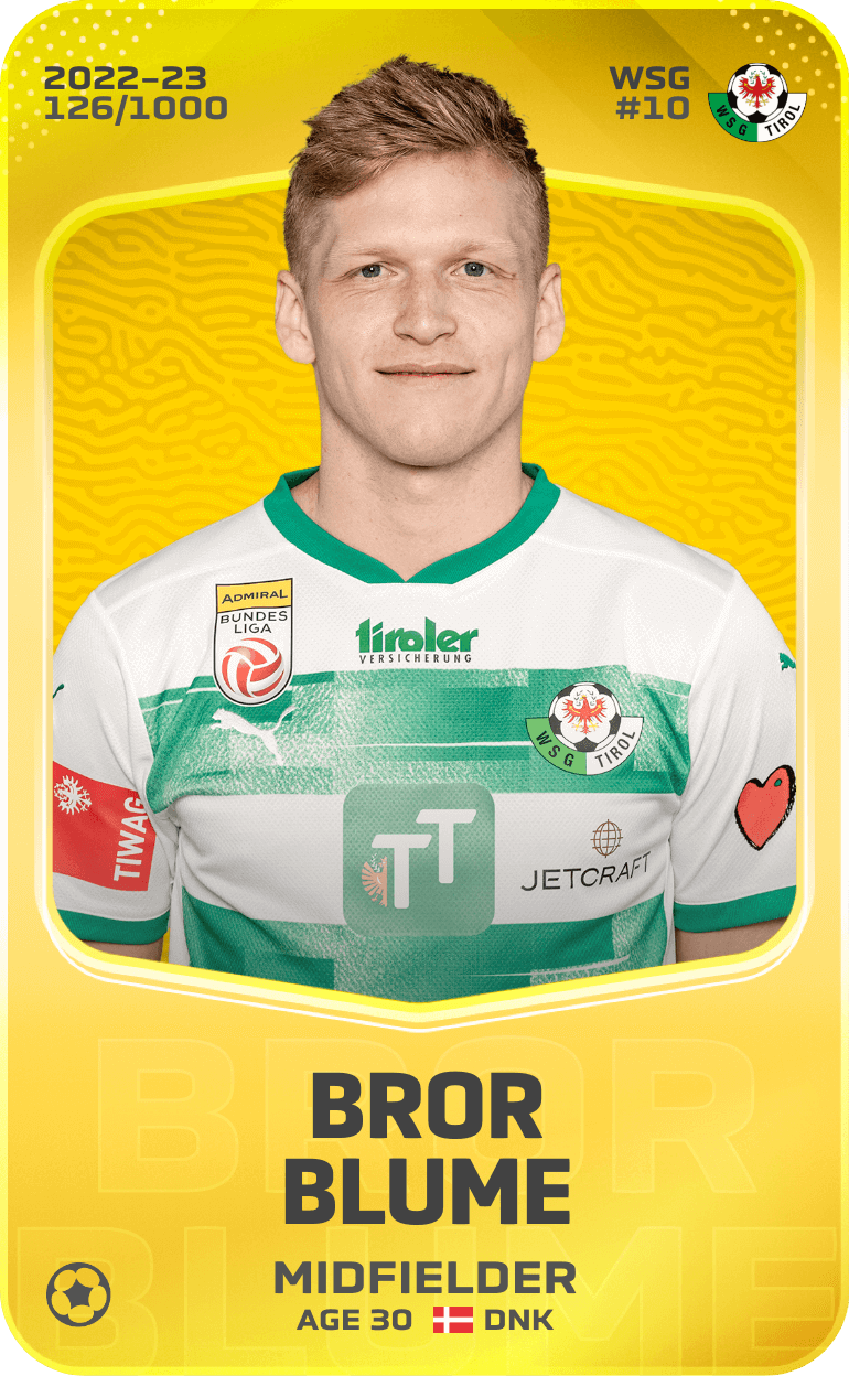 Bror Blume 2022-23 • Limited 126/1000