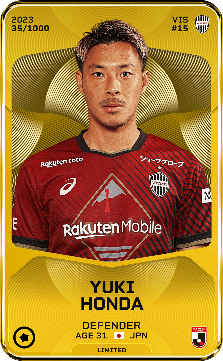 Yuki Honda 2023-24 • Limited 35/1000