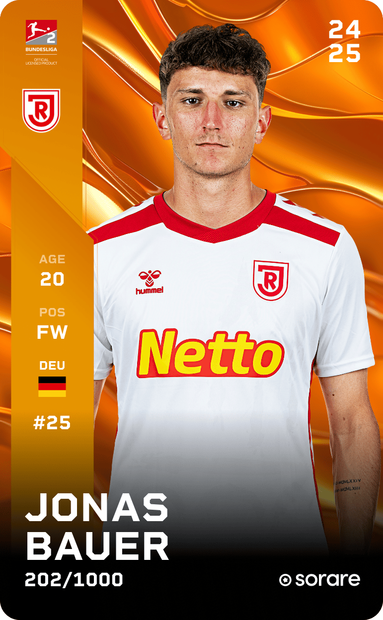 Jonas Bauer 2024-25 • Limited 202/1000