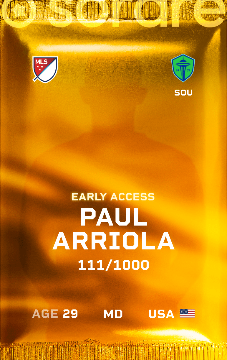 Paul Arriola 2025-26 • Limited 111/1000