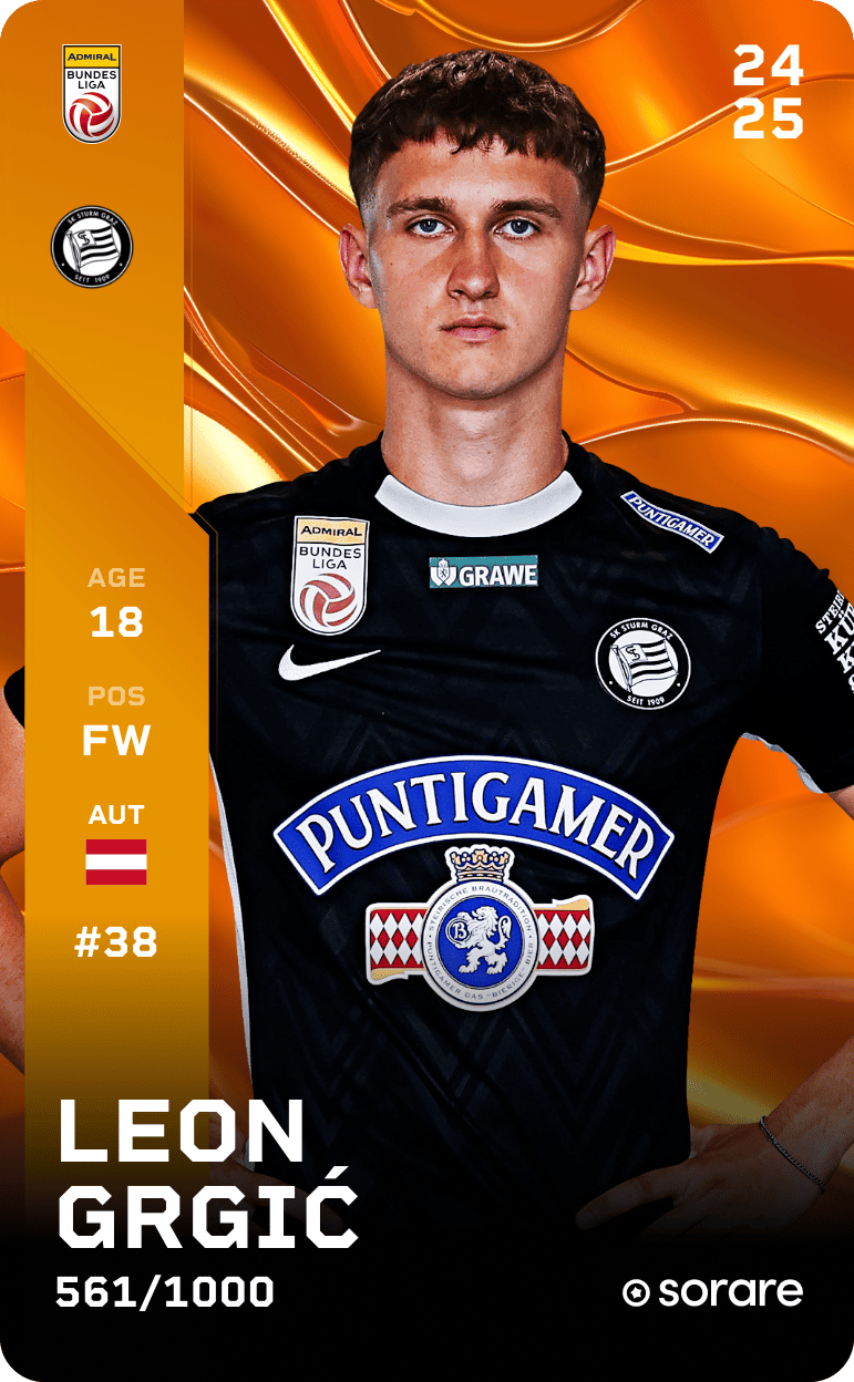 Leon Grgić 2024-25 • Limited 561/1000