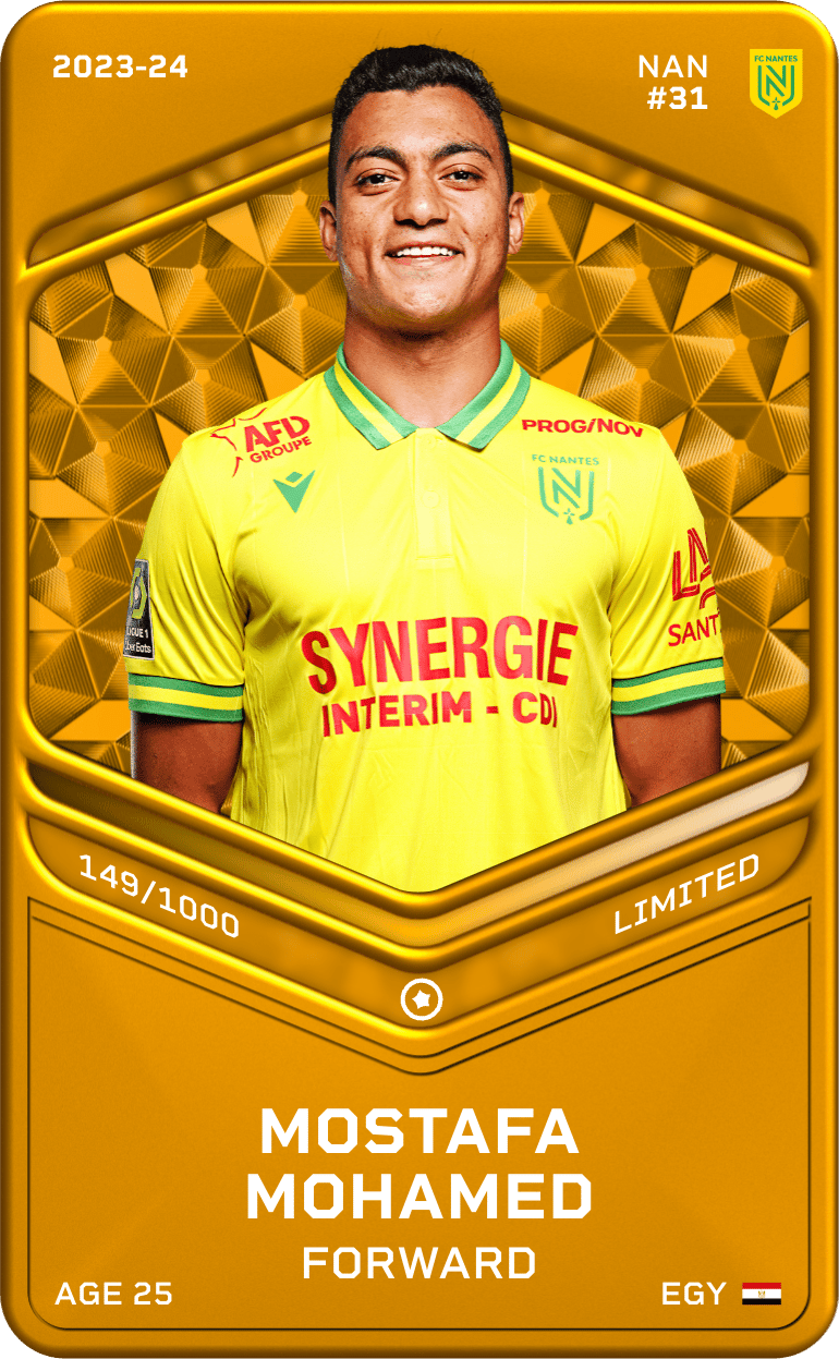 Mostafa Mohamed 2023-24 • Limited 149/1000