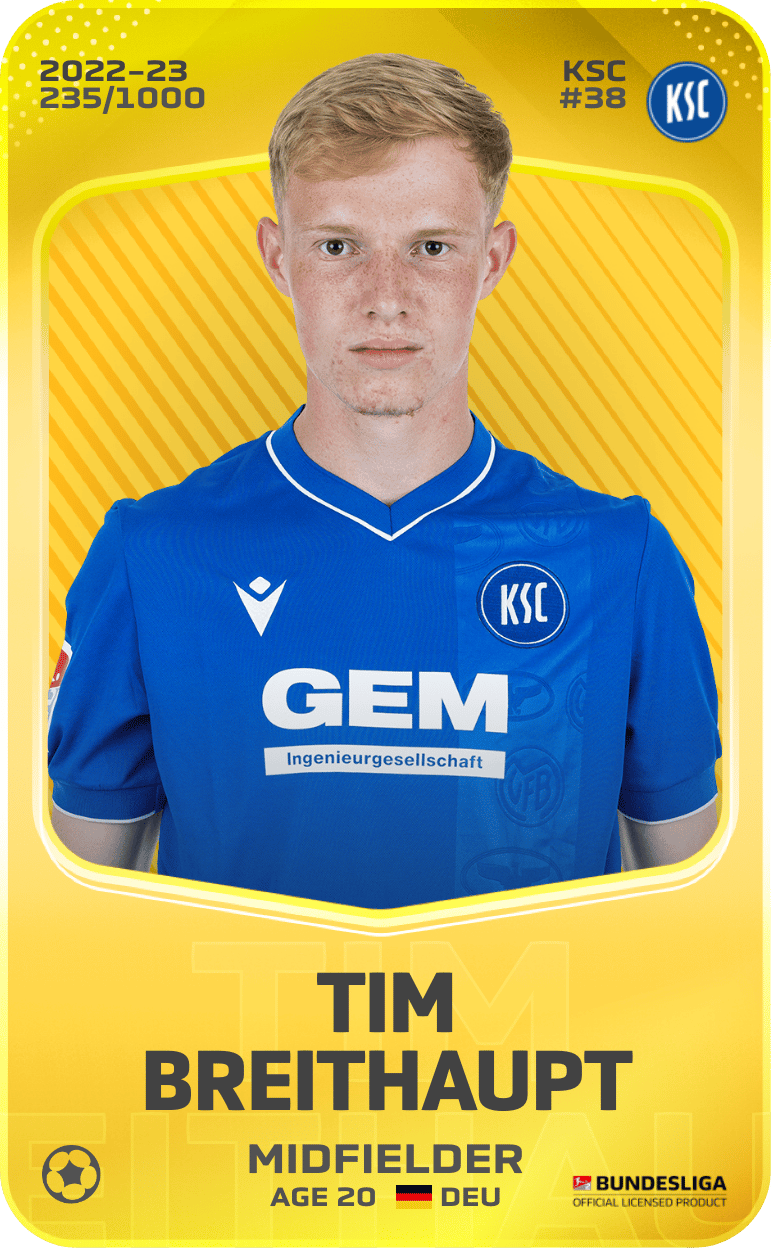Tim Breithaupt 2022-23 • Limited 235/1000