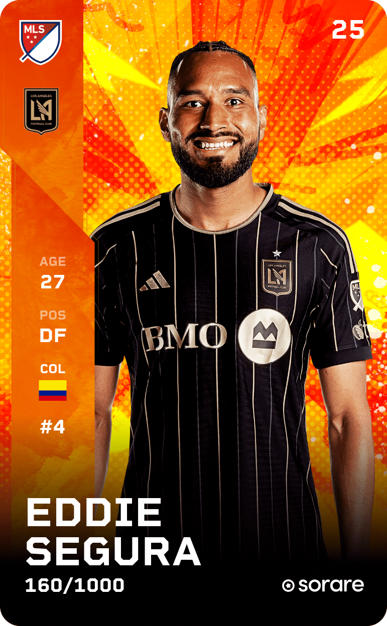 Eddie Segura 2025-26 • Limited 160/1000