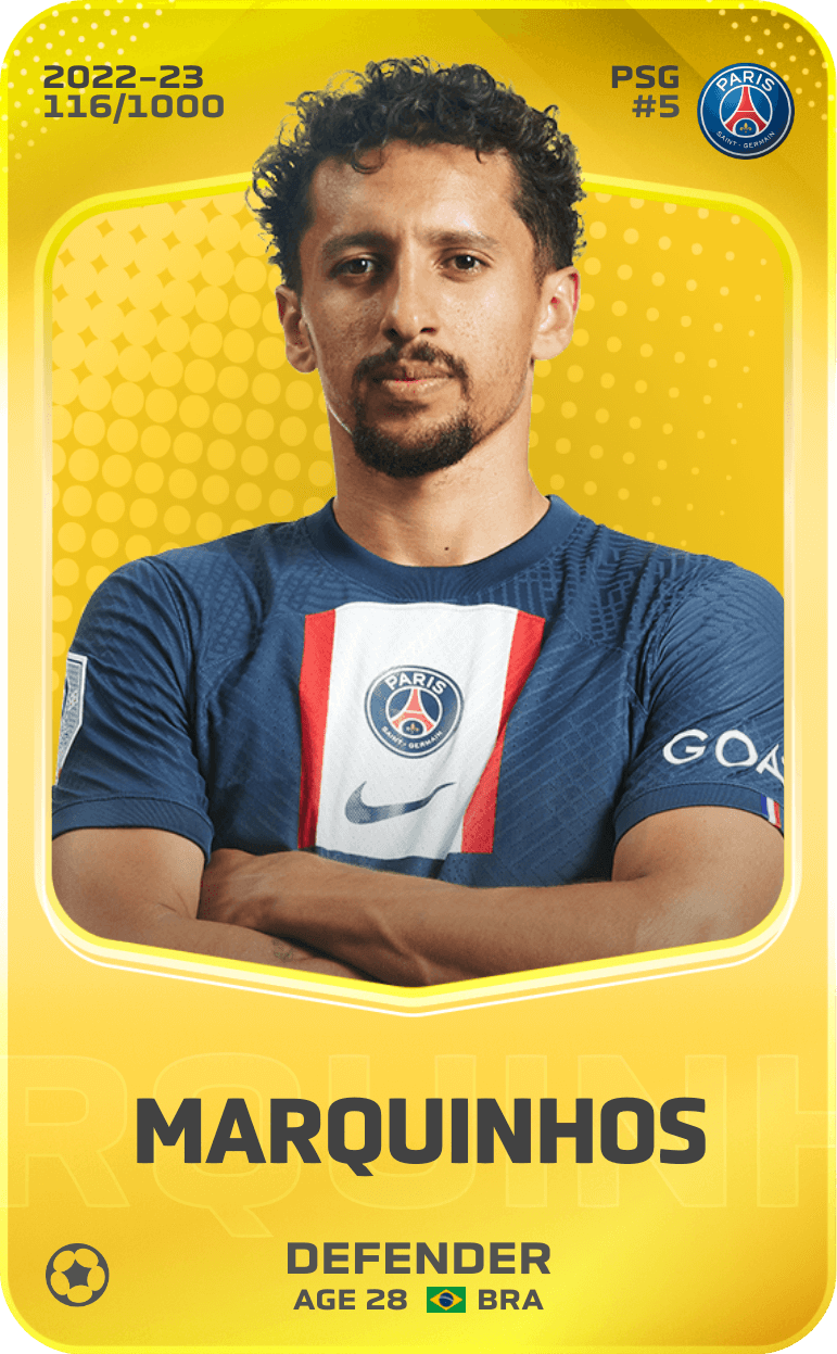 Marquinhos 2022-23 • Limited 116/1000