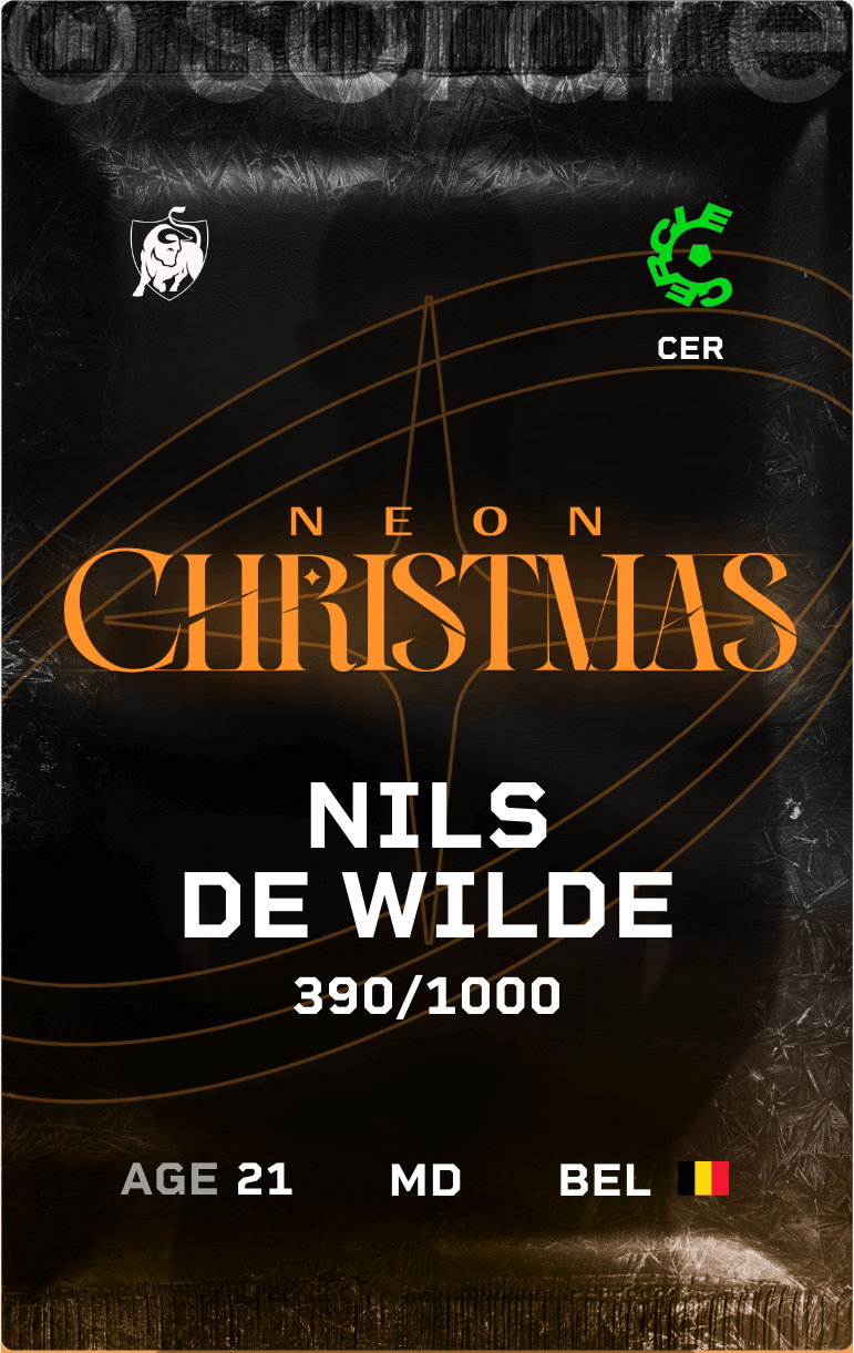 Nils De Wilde 2024-25 • Limited 390/1000