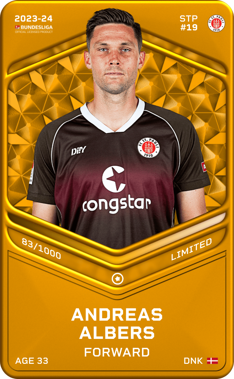 Andreas Albers 2023-24 • Limited 83/1000