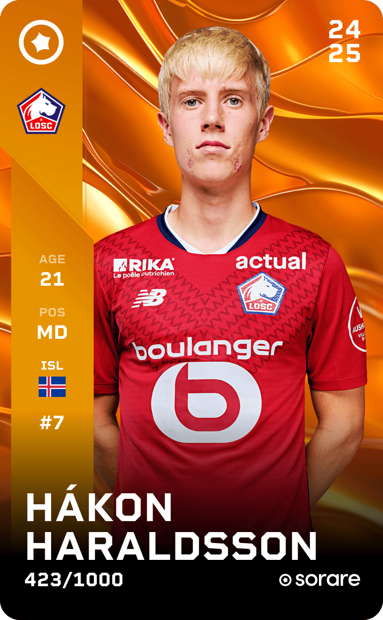 Hákon Haraldsson 2024-25 • Limited 423/1000