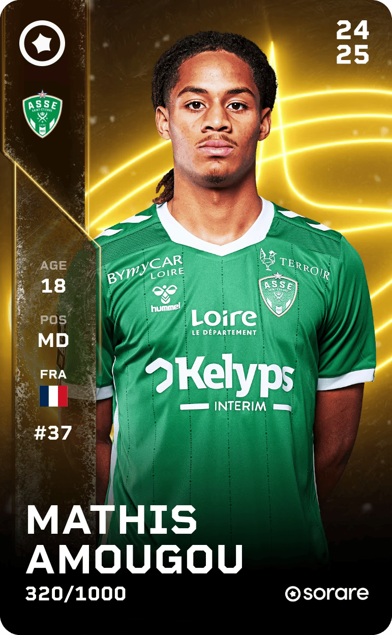 Mathis Amougou 2024-25 • Limited 320/1000