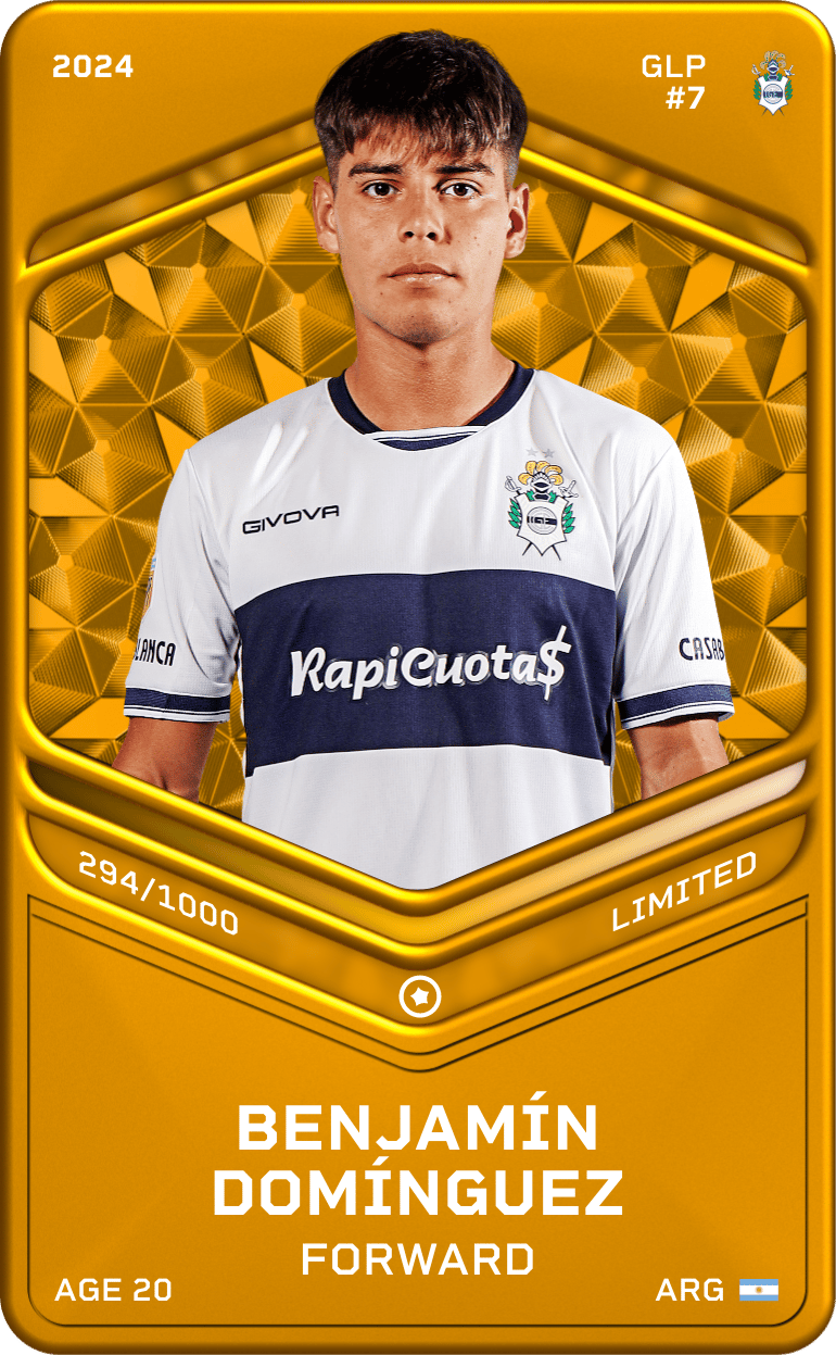 Benjamín Domínguez 2024-25 • Limited 294/1000