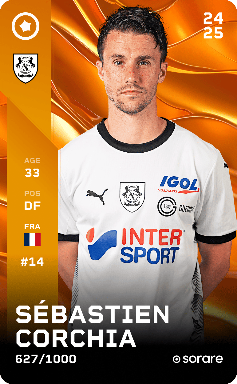 Sébastien Corchia 2024-25 • Limited 627/1000