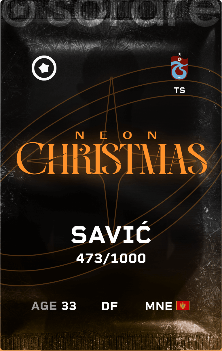 Stefan Savić 2024-25 • Limited 473/1000