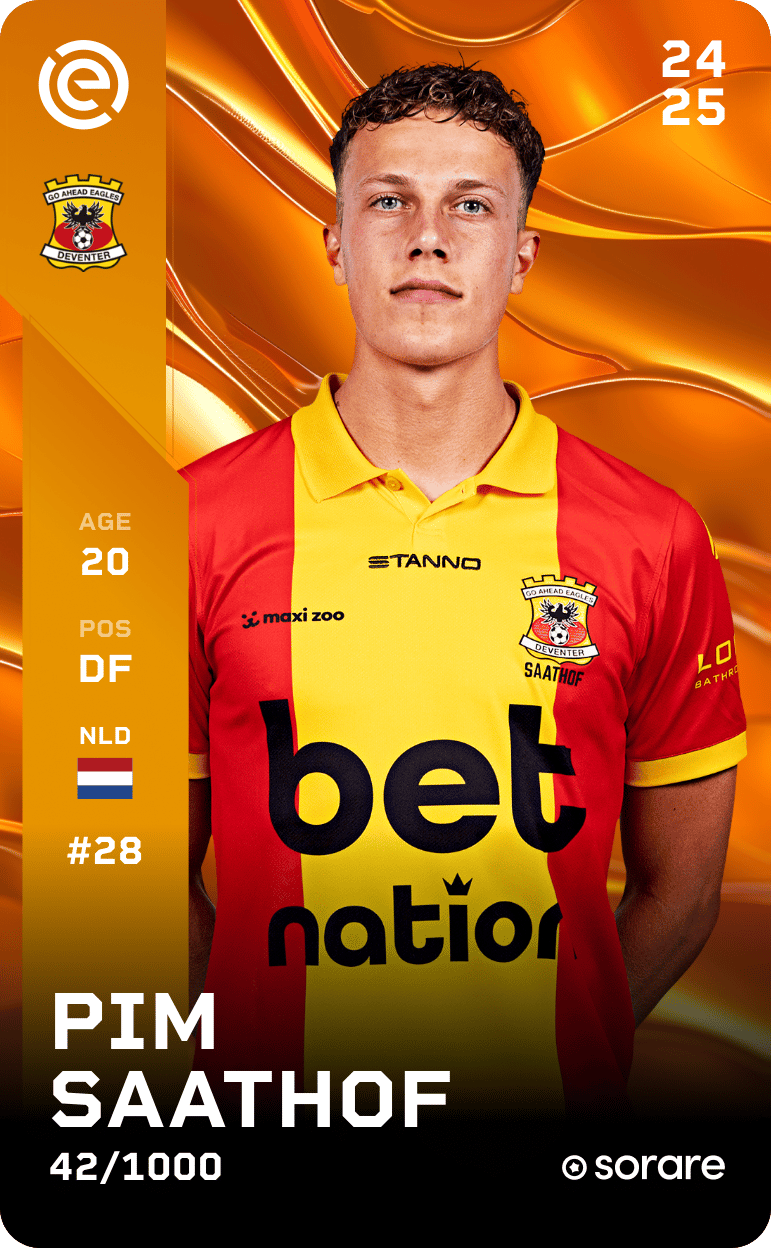Pim Saathof 2024-25 • Limited 42/1000