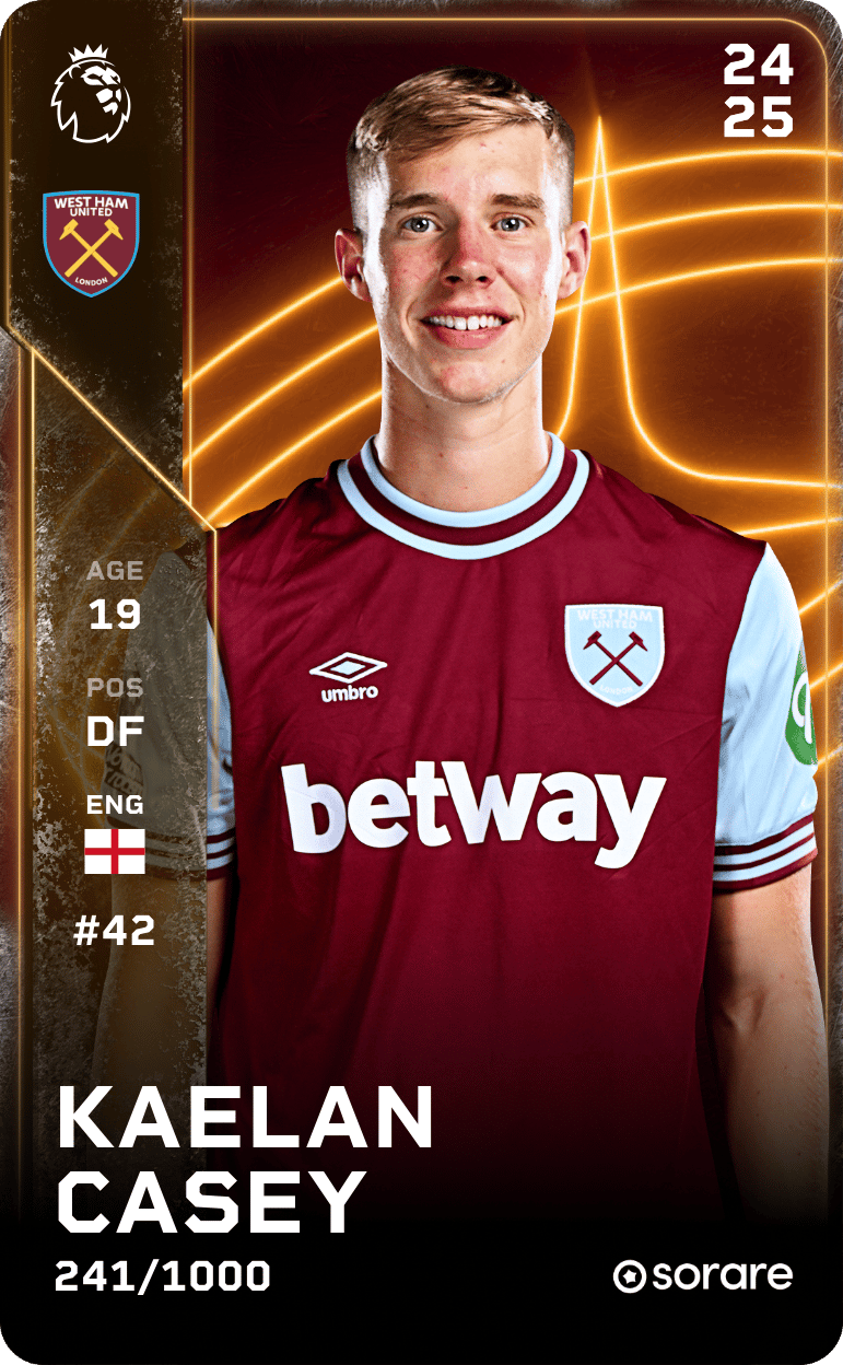 Kaelan Casey 2024-25 • Limited 241/1000