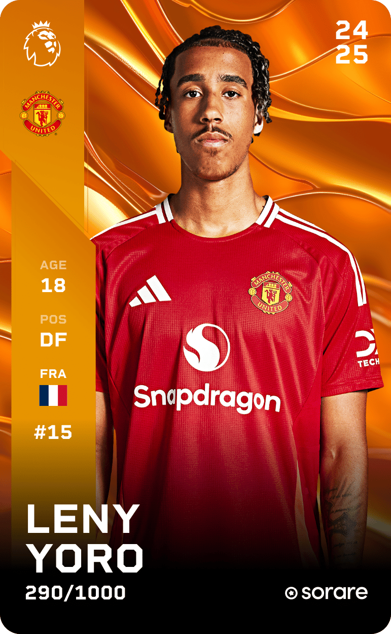 Leny Yoro 2024-25 • Limited 290/1000