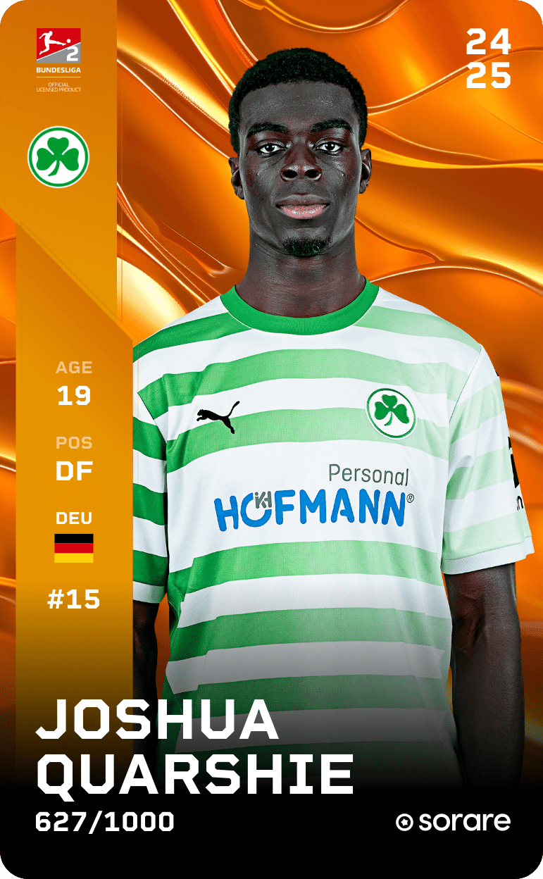Joshua Quarshie 2024-25 • Limited 627/1000