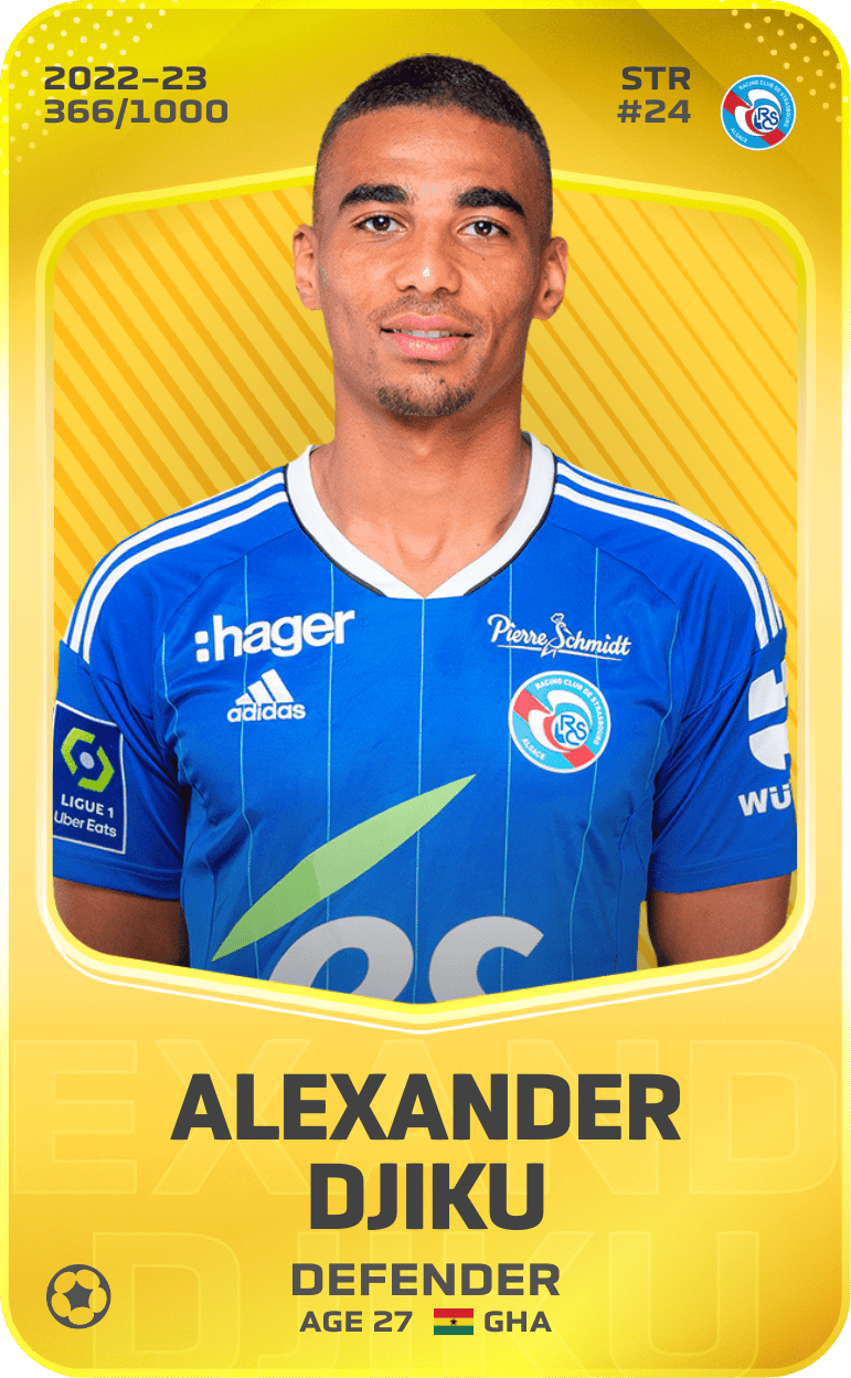 Alexander Djiku 2022-23 • Limited 366/1000