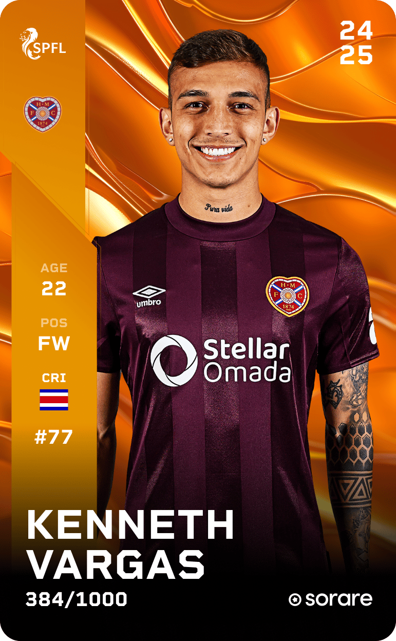 Kenneth Vargas 2024-25 • Limited 384/1000