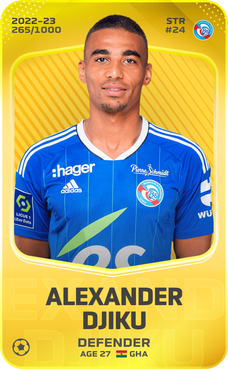 Alexander Djiku 2022-23 • Limited 265/1000