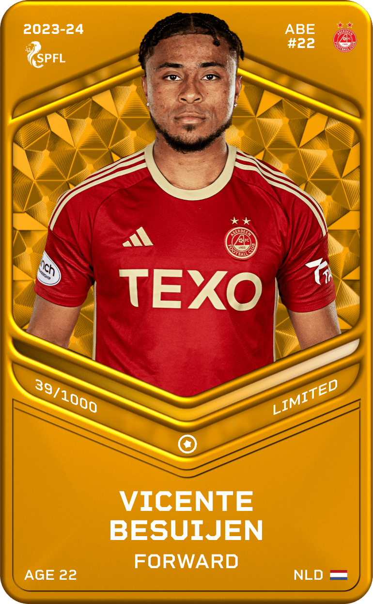 Vicente Besuijen 2023-24 • Limited 39/1000