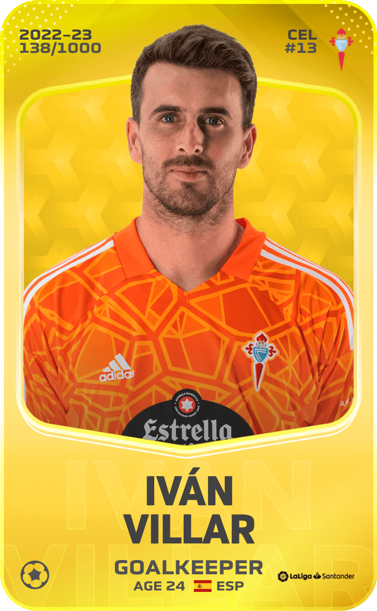 Iván Villar 2022-23 • Limited 138/1000