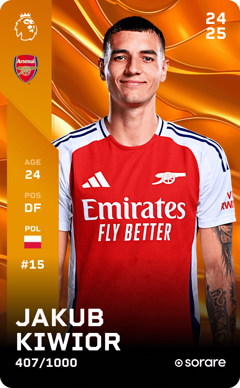 Jakub Kiwior 2024-25 • Limited 407/1000
