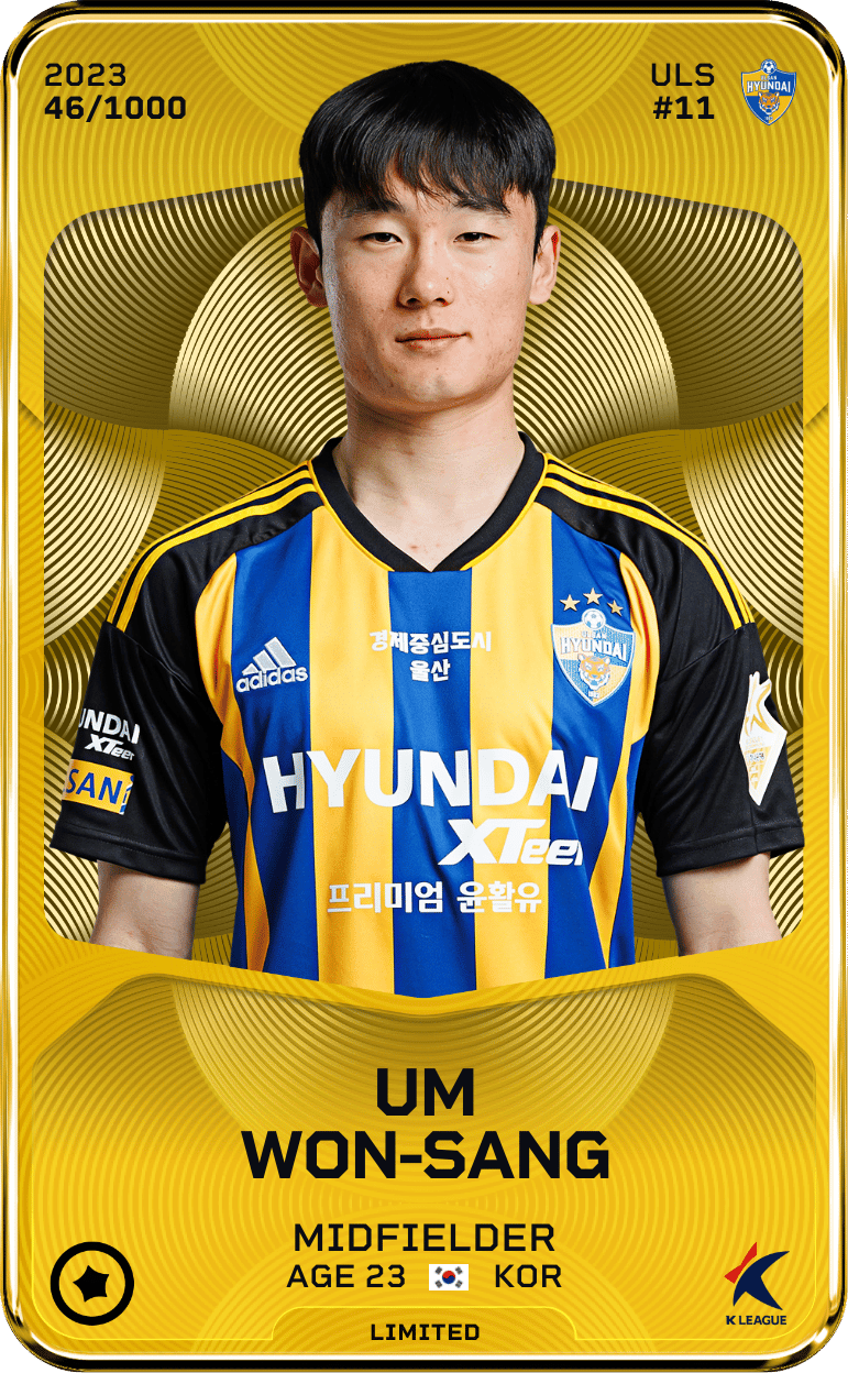 Um Won-Sang  2023-24 • Limited 46/1000
