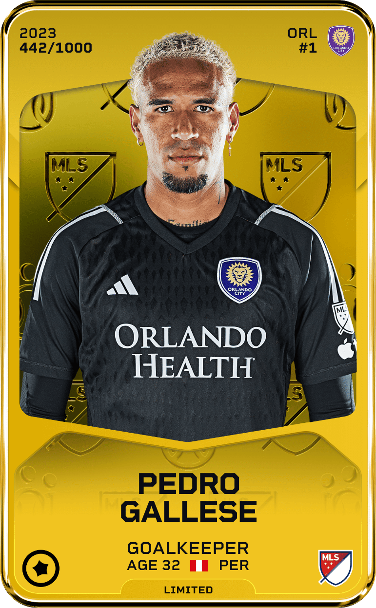 Pedro Gallese 2023-24 • Limited 442/1000