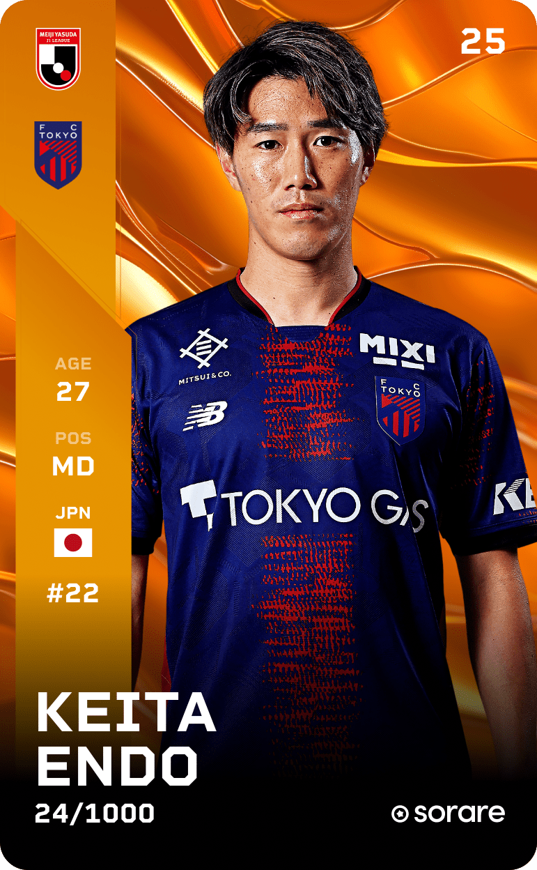 Keita Endo 2025-26 • Limited 24/1000