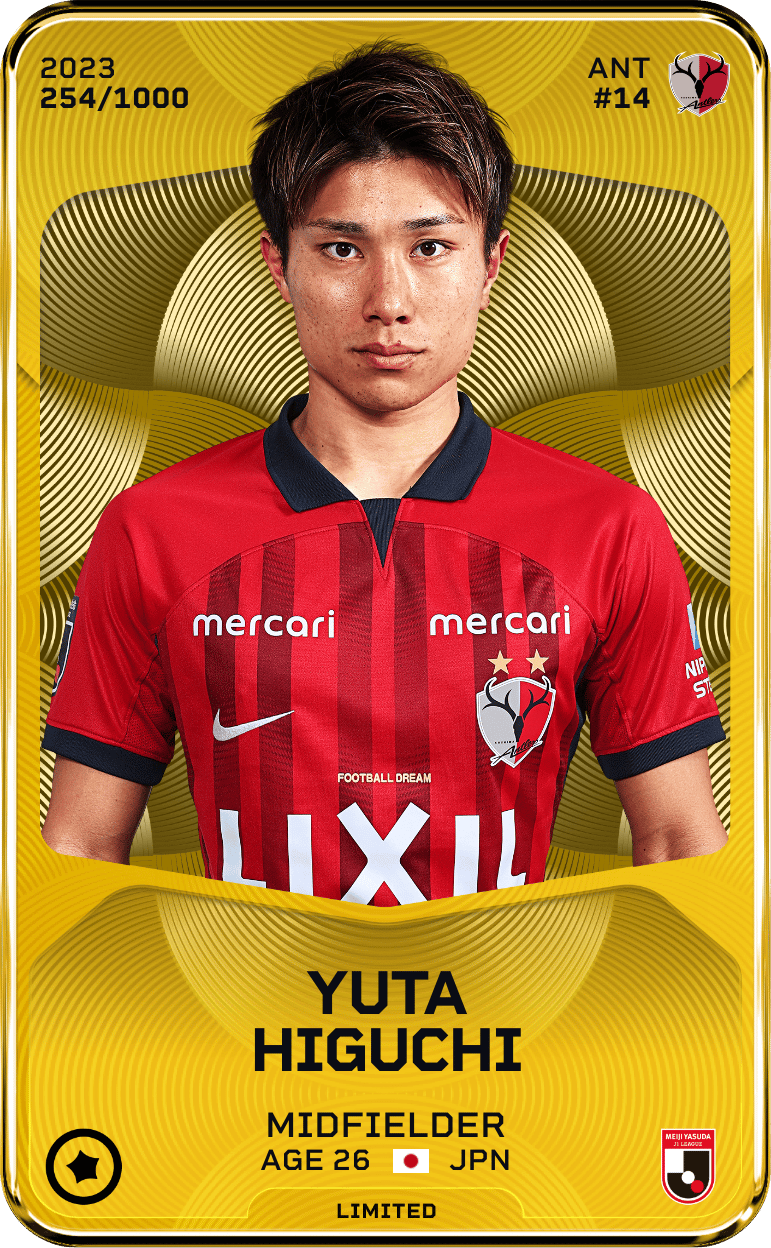Yuta Higuchi 2023-24 • Limited 254/1000