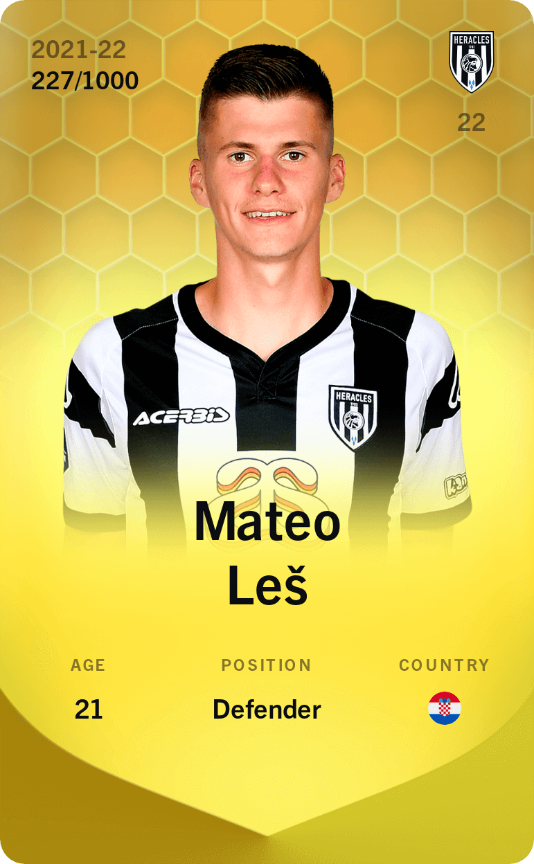 Mateo Leš 2021-22 • Limited 227/1000