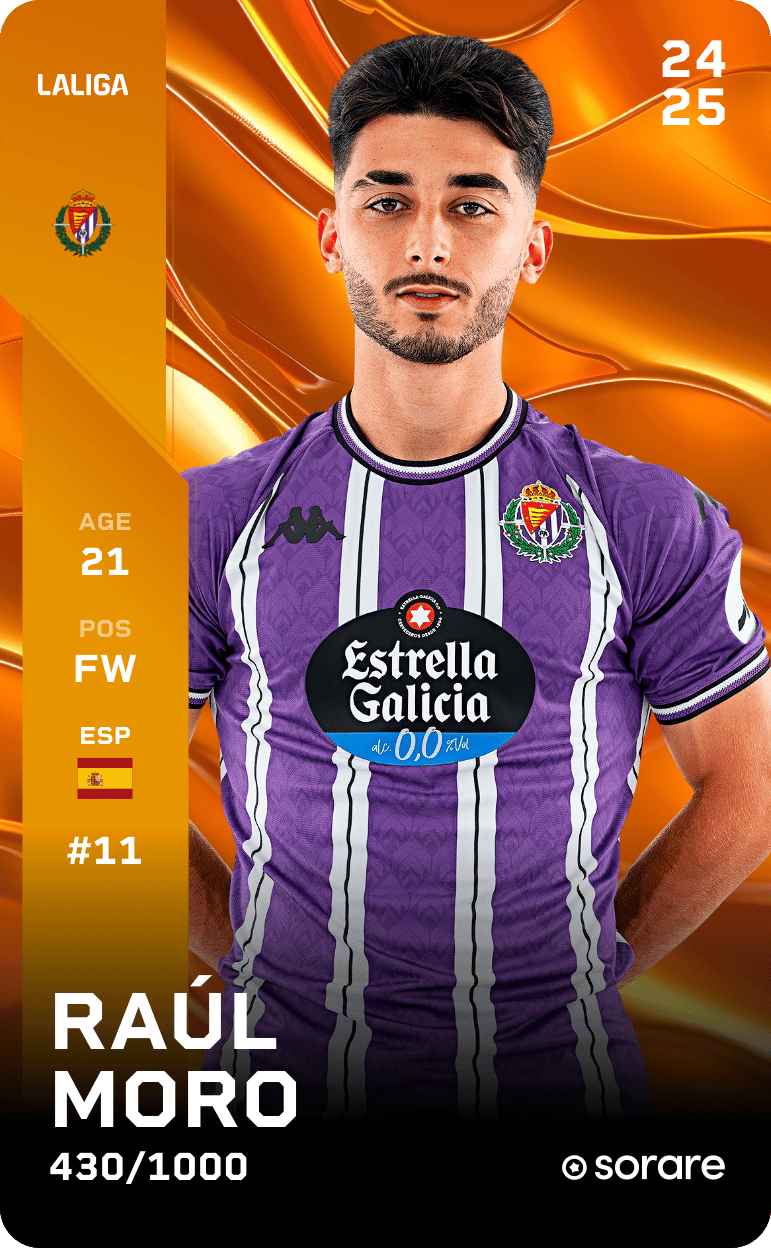 Raúl Moro 2024-25 • Limited 430/1000