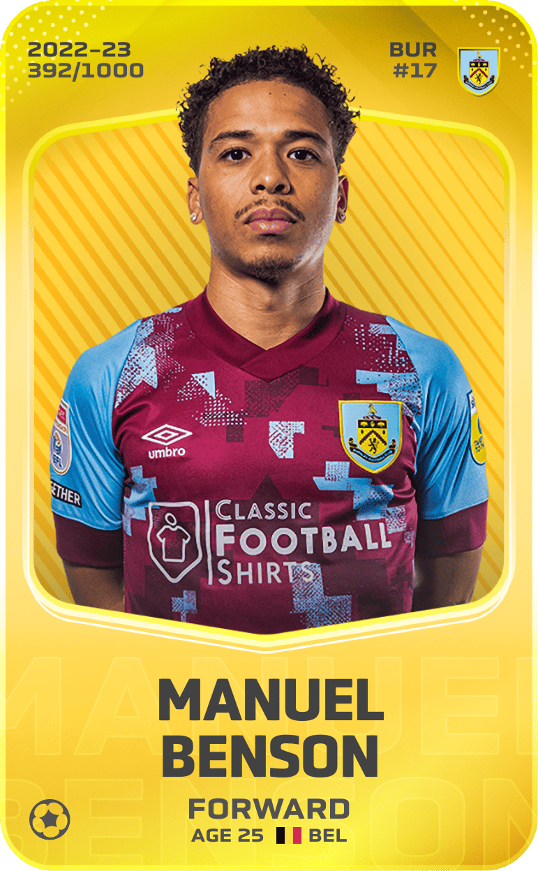 Manuel Benson 2022-23 • Limited 392/1000