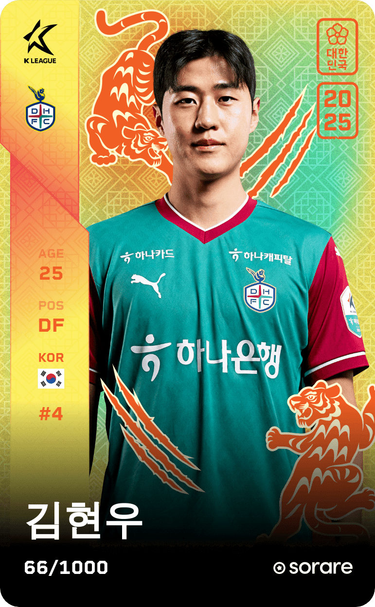 Kim Hyun-Woo 2025-26 • Limited 66/1000
