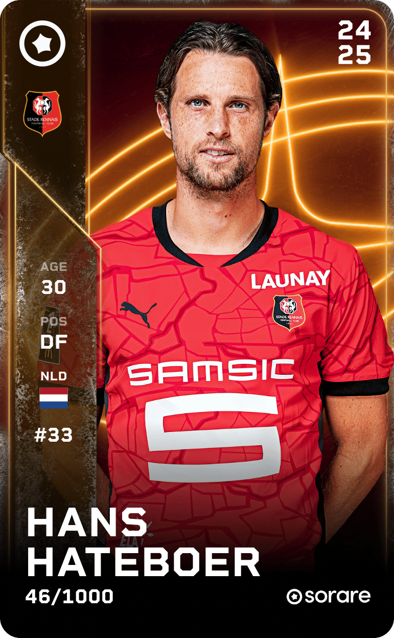 Hans Hateboer 2024-25 • Limited 46/1000