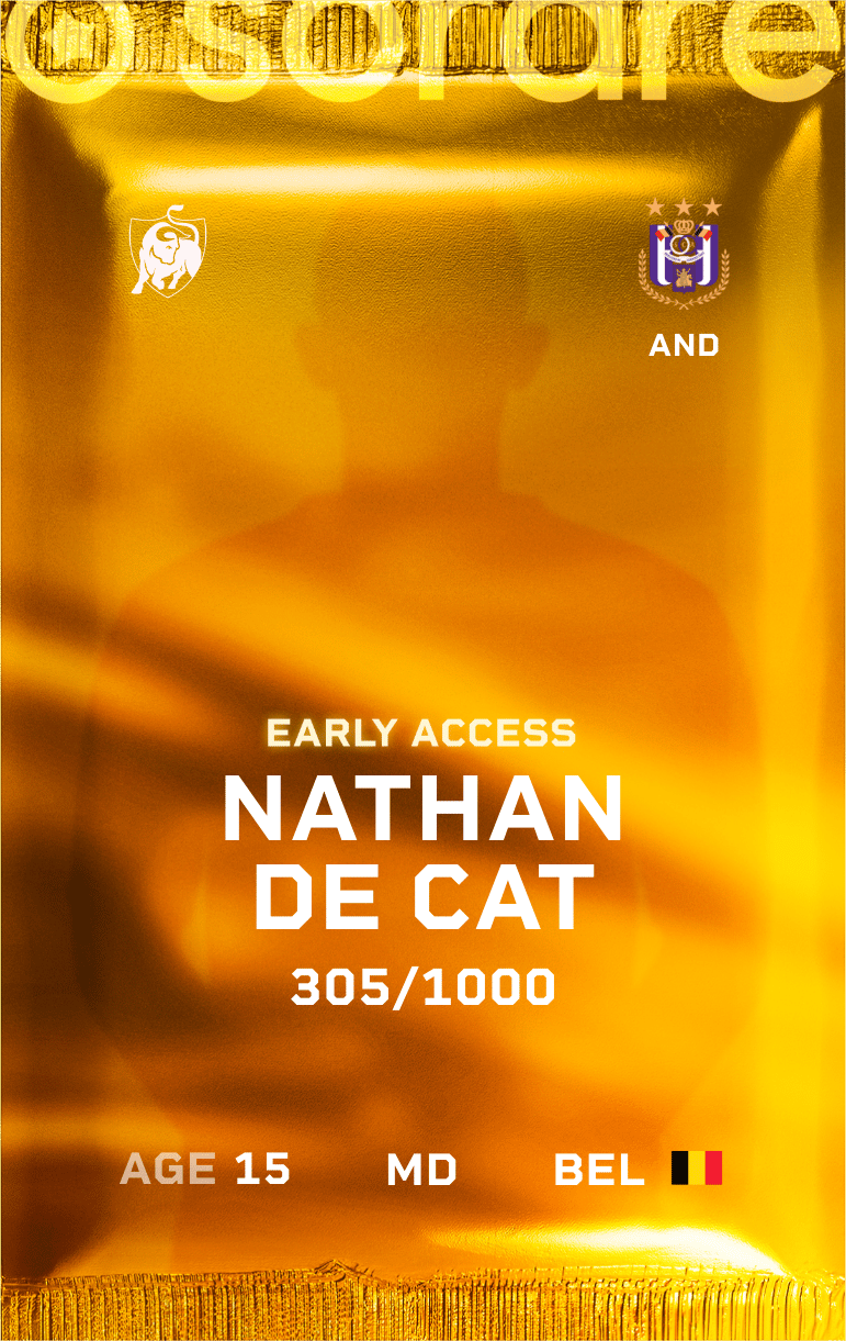 Nathan De Cat 2024-25 • Limited 305/1000