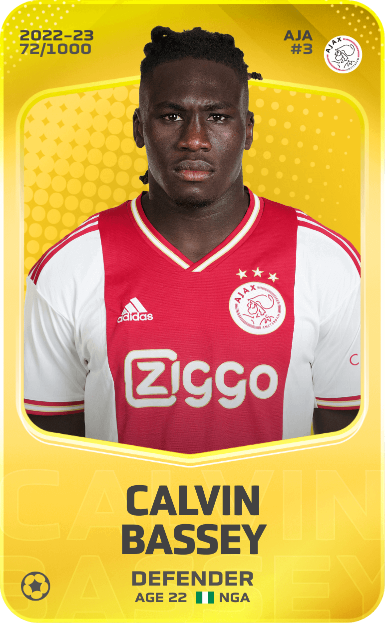 Calvin Bassey 2022-23 • Limited 72/1000