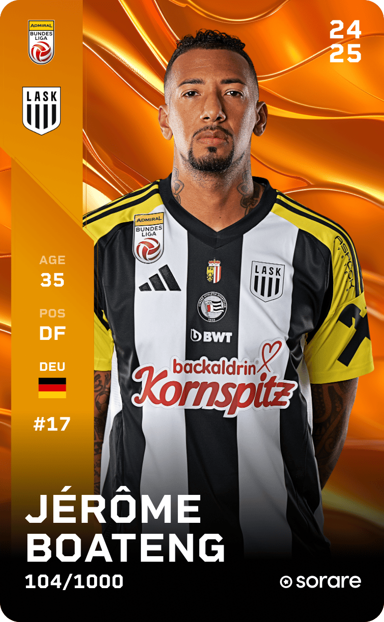 Jérôme Boateng 2024-25 • Limited 104/1000