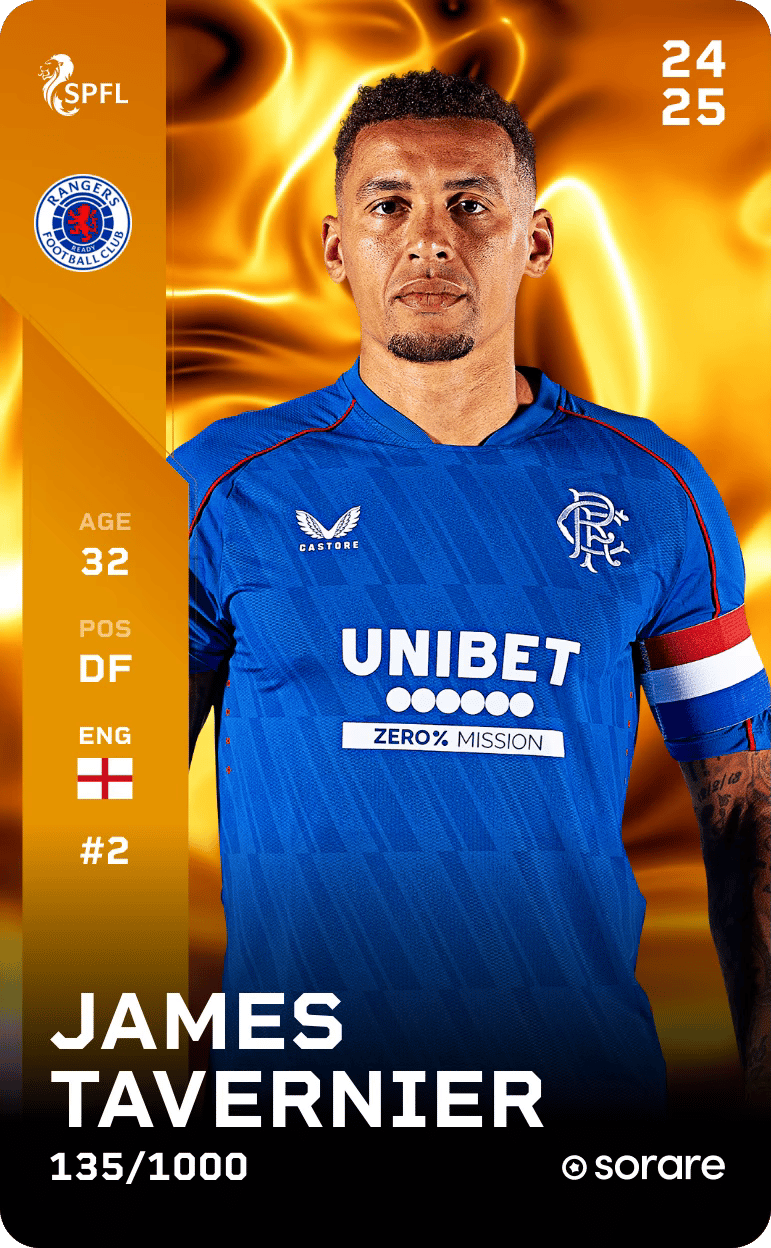 James Tavernier 2024-25 • Limited 135/1000