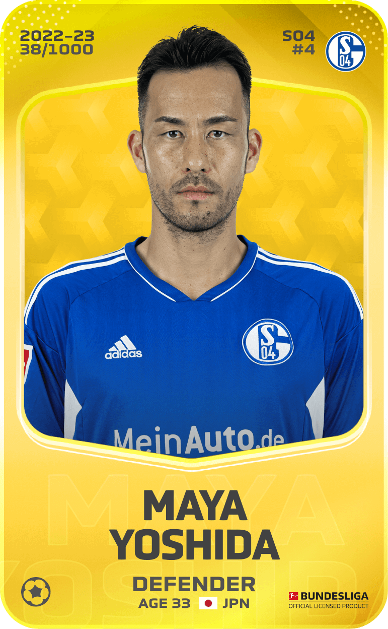 Maya Yoshida 2022-23 • Limited 38/1000